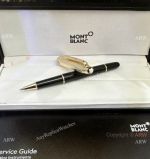 New! Knockoff Mont Blanc Meisterstuck Doue Geometry Classique Rollerball Pen Gold Cap